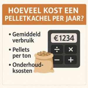 Wat kost een pelletkachel per jaar?