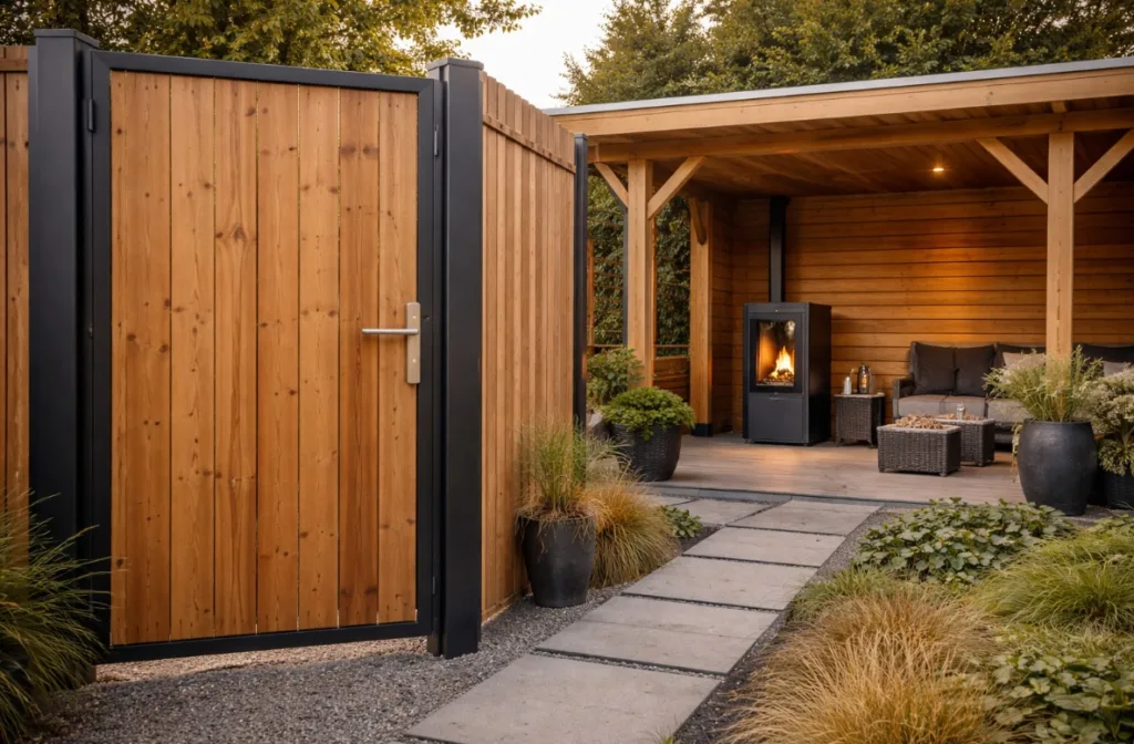 Pelletkachel, tuin en schuttingpoort: zo maak je je woning én buitenruimte compleet