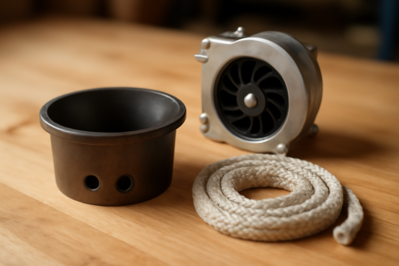 Pelletkachel onderdelen vervangen: wanneer bestel je een nieuwe brander, ventilator of afdichting?