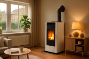 Pelletkachel als bijverwarming naast de cv: wanneer loont het en wanneer niet?